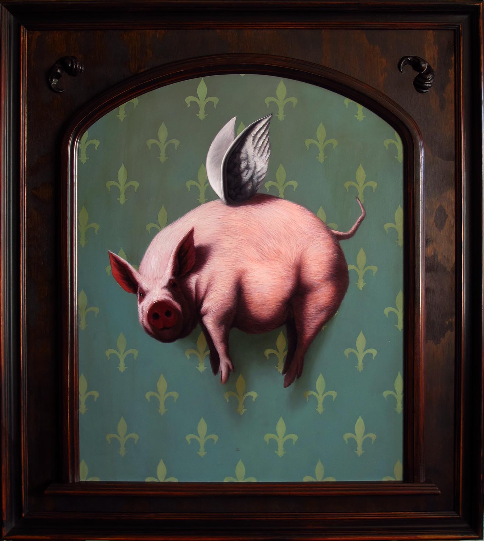 Flying Pig By Daniel Sueiras Fanjul images/Urbane Art Gallery Flying Pig By Daniel Sueiras Fanjul.jpg